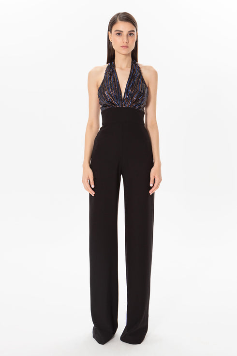 Jumpsuit With Back Decollete